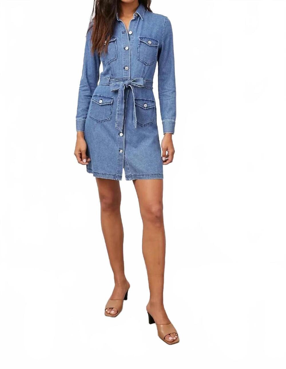NEW RAILS ciara dress in sorrento wash